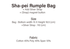 WELCOMETOCCC Sha-Pei Rumple Bag - Thumbnail 5