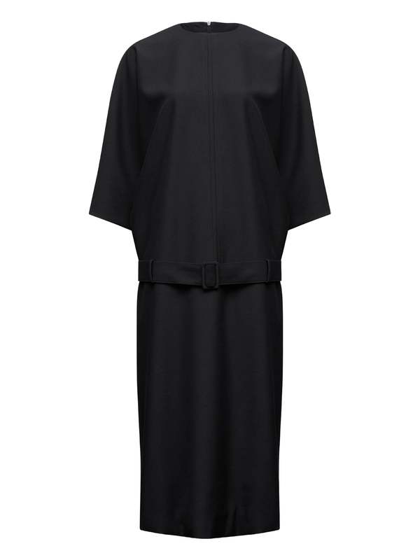 Maison Margiela Belted Dropwaist Dress