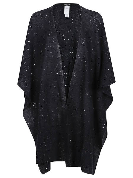 Fabiana Filippi Long Organza Shirt With Sequin Embroidery