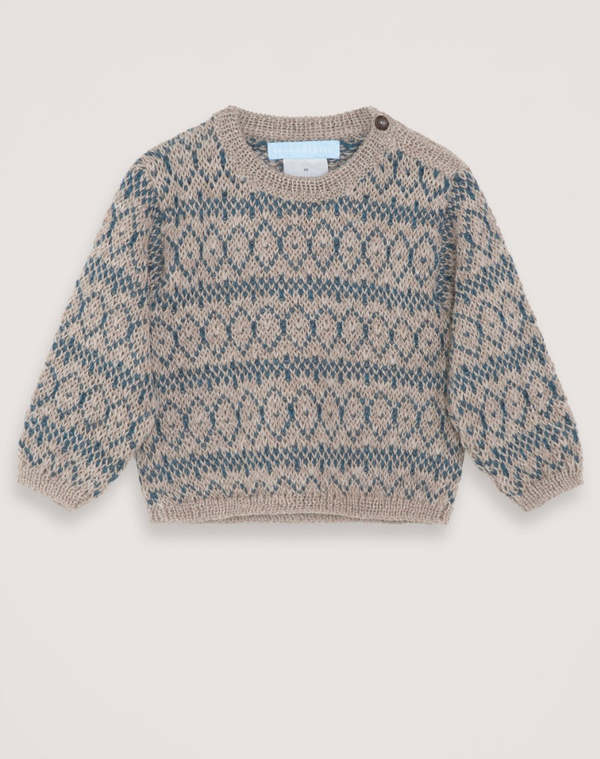 Serendipity Organics Baby Alpaca Pattern Sweater