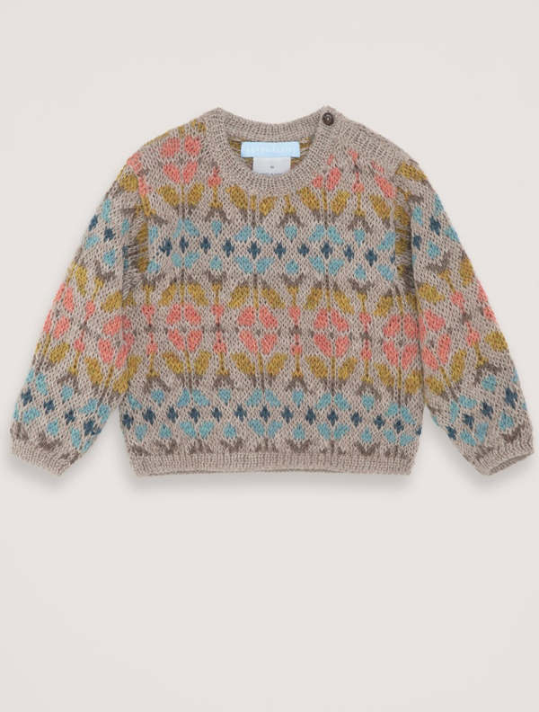 Serendipity Organics Baby Alpaca Pattern Sweater