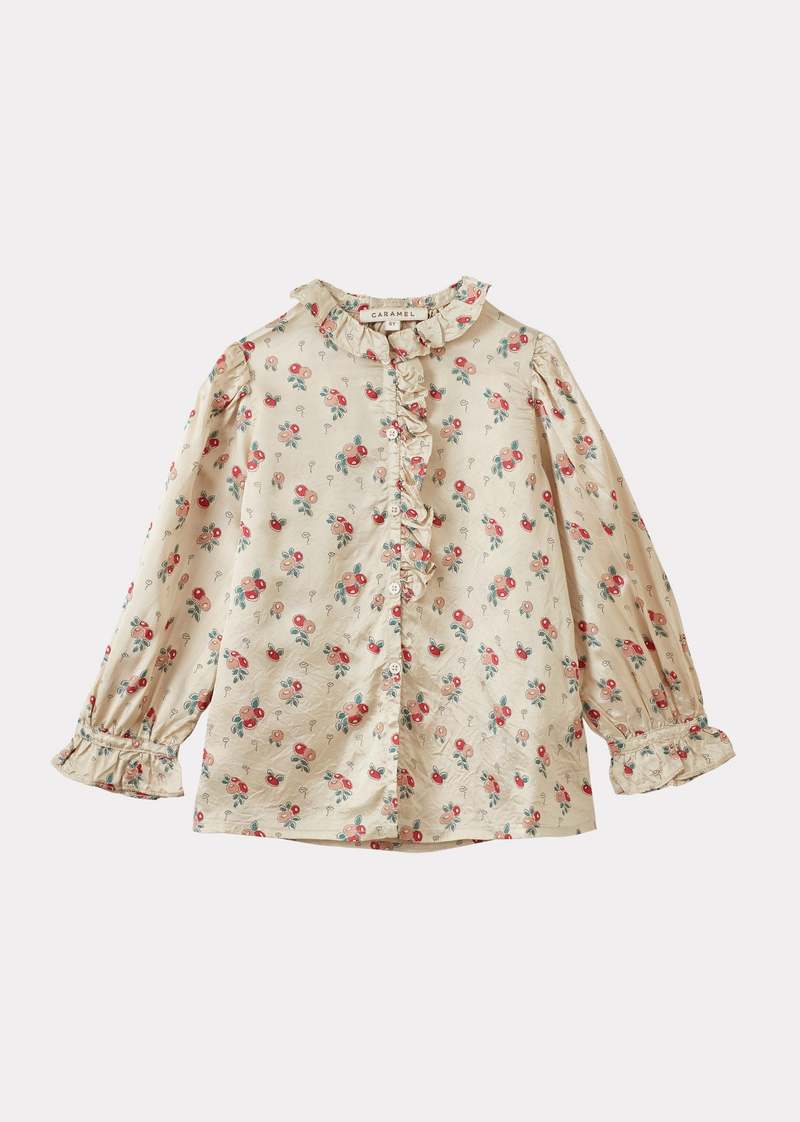 KIDS Caramel Cauliflower Girl's Blouse