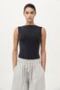 St. Agni Cupro Jersey Top - Thumbnail 1