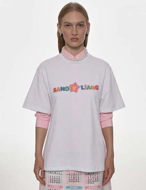 heaven SANDY LIANG リボン付きTシャツ Sサイズ heaven SANDY LIANG リボン付きTシャツ Sサイズ 【公式通販】