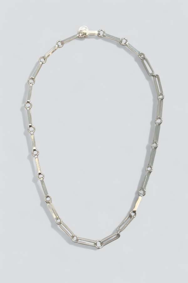 Assembly New York Oval Linked Necklace - Sterling Silver