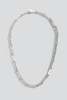 Assembly New York Oval Linked Necklace - Sterling Silver - Thumbnail 1