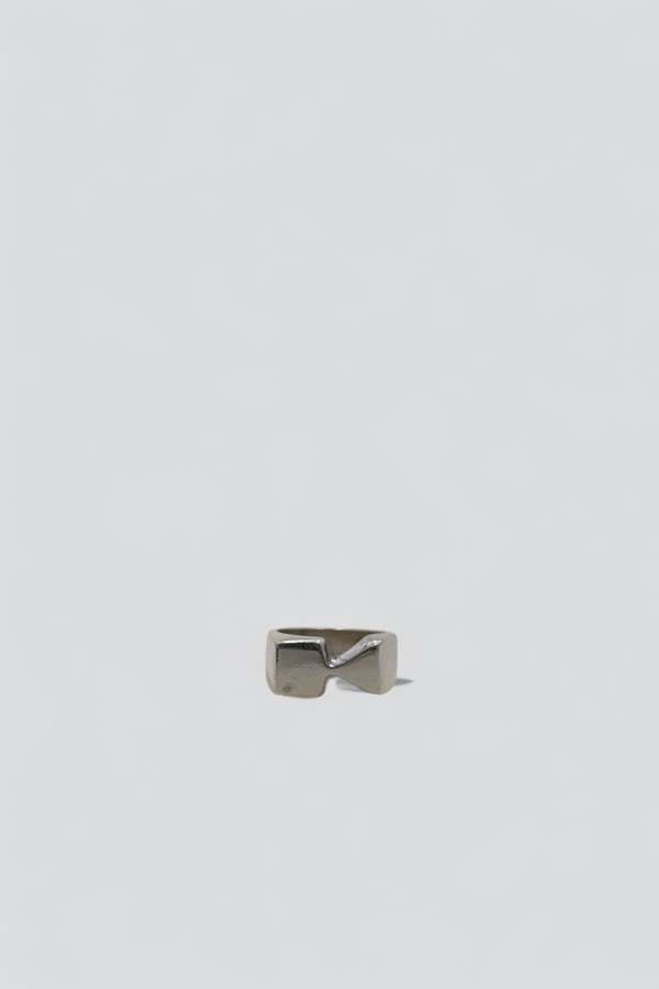 Assembly New York Square Triangle Ring - Sterling Silver