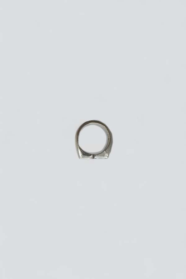 Assembly New York Square Triangle Ring - Sterling Silver