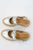 Beklina Mara Maria Sandal - Silver - Thumbnail 3