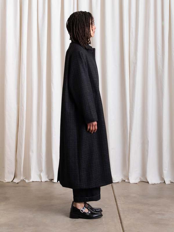 Ali Golden Wool Trench Coat