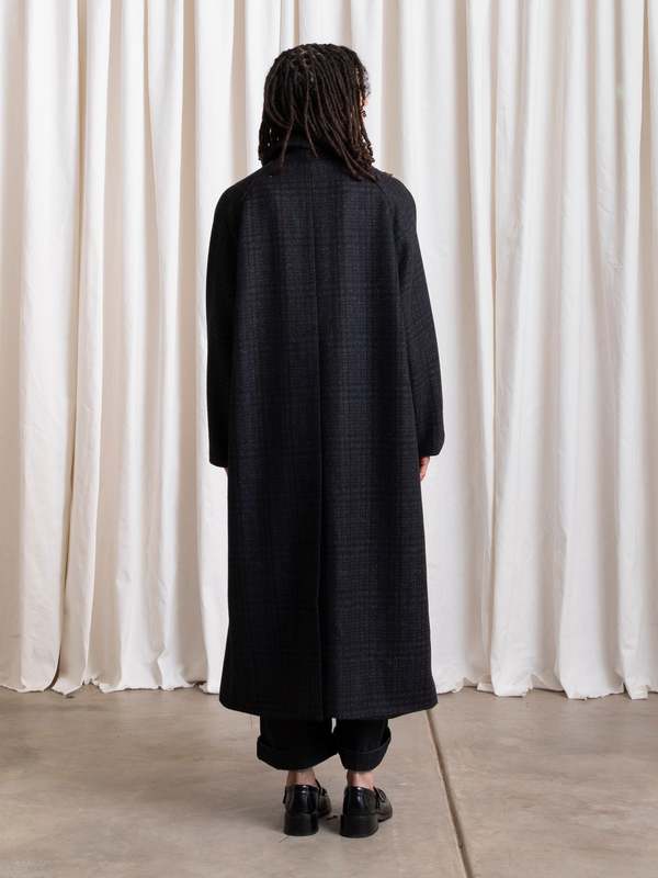 Ali Golden Wool Trench Coat