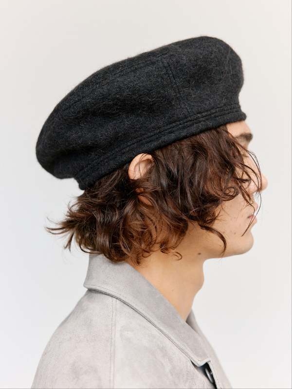 Lemaire Soft Wool Alpaca Oversized Beret