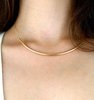 Hannah Naomi Collar Necklace - Gold - Thumbnail 3