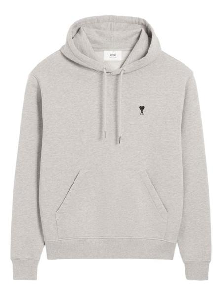 Ami Paris Oversize Ami de CÅur Hoodie - Black | Garmentory