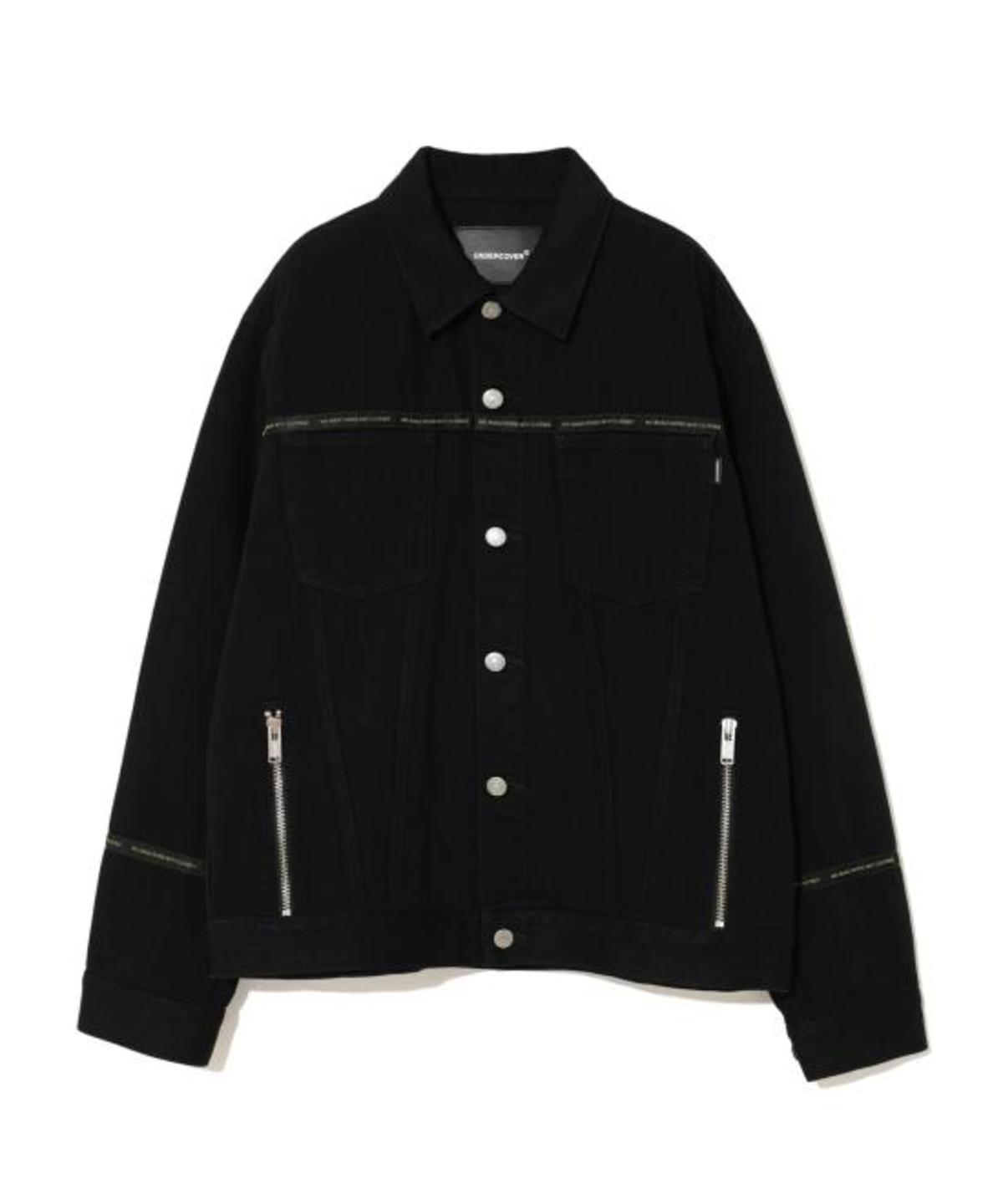 Undercover Denim Jacket - Black - Image 1 of 6