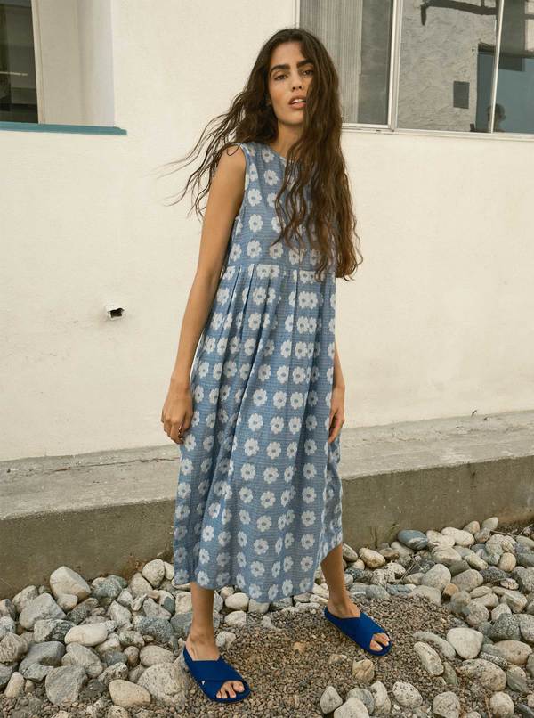 ace and jig maxi dress Ace & Jig Rainbow Plaid Maxi Dress Mercy Vintage