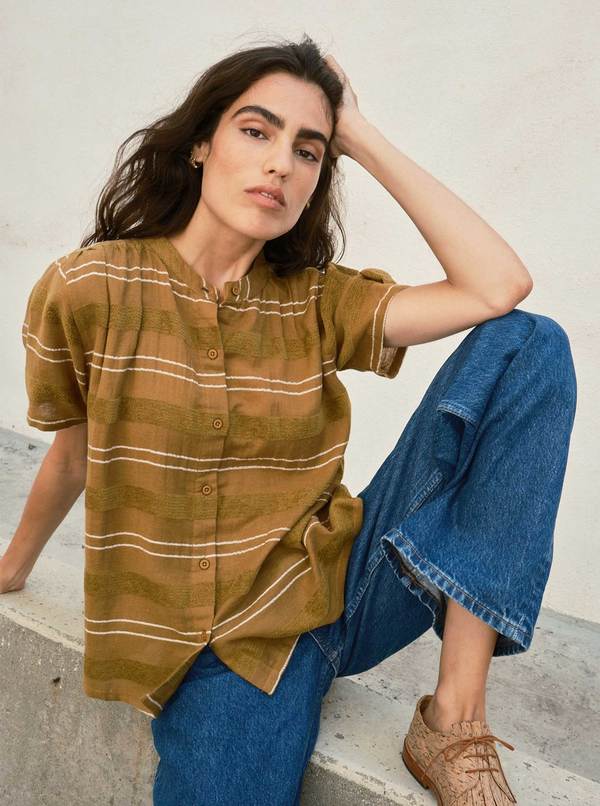 Ace & Jig Gina Blouse - Rattan