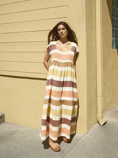 LAUREN MANOOGIAN】OVERSIZE ROLLNECK DRESS Lauren Manoogian Oversized Rollneck Dress - Antique | Garmentory