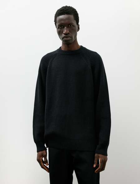 Sefr HAMPUS Shirt ネイビー Sefr Mens Hampus Shirt - Dark Navy | Garmentory