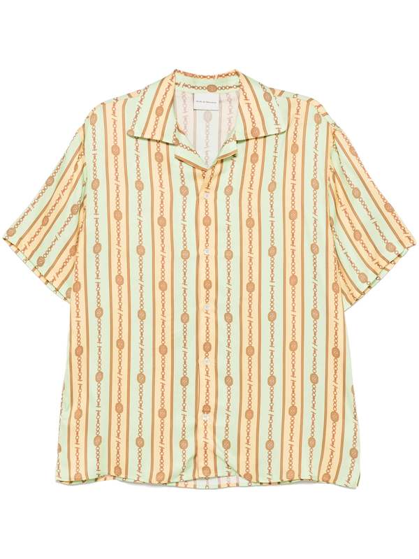 Drole de Monsieur La Chemise Bijoux Shirt - Light Green
