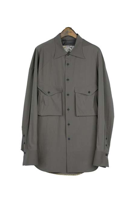 トップス Professor.E Dirt Zip-up Mud Dyed Grey Professor E Dirt Zip-up Mud Dyed Grey | UJNG