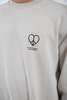 dr.denim Kenan Sweatshirt - Silver Lining Peace - Thumbnail 4