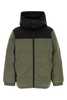 A.P.C. Sage Green Stretch Polyester Reversible Padded Jacket - MILITAIRENOIR - Thumbnail 1