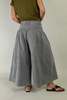 Wanze Gathered Wide Leg Culotte - Thumbnail 3