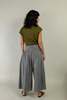 Wanze Gathered Wide Leg Culotte - Thumbnail 5