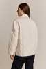 M.PATMOS Rosie Quilted Jacket - Ivory - Thumbnail 2