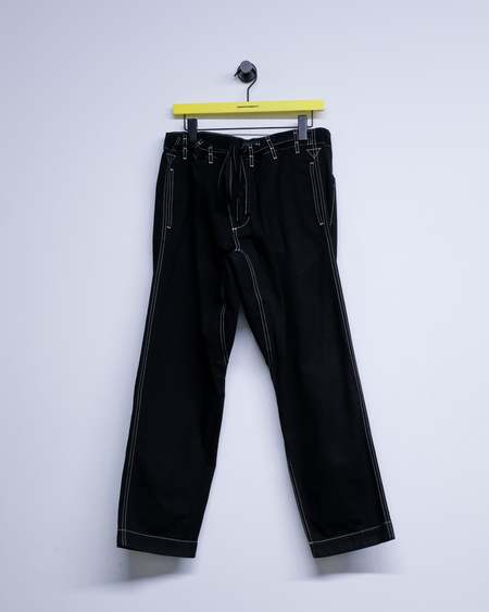 Casey Casey Cotton Popy Ligniere H Shirt - Navy | Garmentory