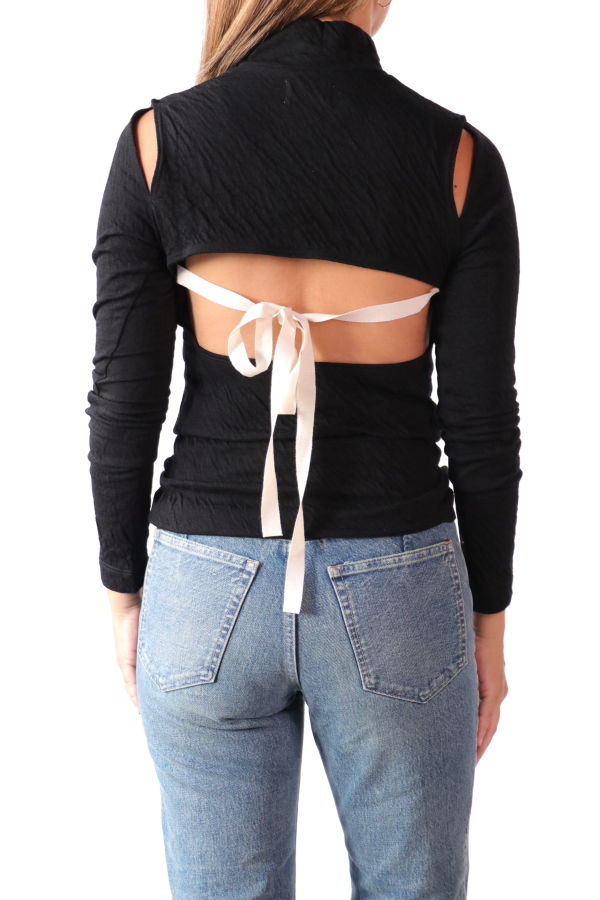 Tanaka High Neck Jersey Top