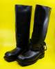 Our Legacy Black Tensile Cattle Hide High Engine Boot - Thumbnail 1