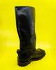Our Legacy Black Tensile Cattle Hide High Engine Boot - Thumbnail 7