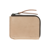 MAKR Zip Luxe Wallet - Smooth Khaki - Thumbnail 1