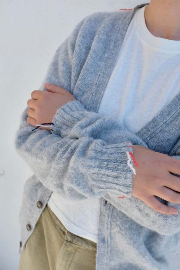 La Fetiche Beaton V Neck Cardigan