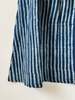 Happy French Gang Tilda Indigo Thin Stripes Skirt - Thumbnail 5