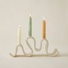 Sin Wyat Candelabra - Cream - Thumbnail 1