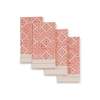 Sustainable Threads Hand Block Printed Napkins Set of 4 - Thumbnail 6