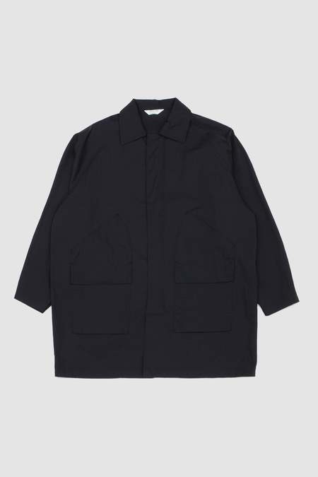 ジャケット・アウター AURALEE Finx Nylon Chambray Field Coat AURALEE FINX NYLON CHAMBRAY FIELD COAT