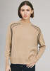 Autumn Cashmere Saddle Shoulder Whipstitch Sweater - Thumbnail 1