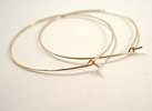 Hannah Naomi HAMMERED HOOP EARRINGS - Thumbnail 8