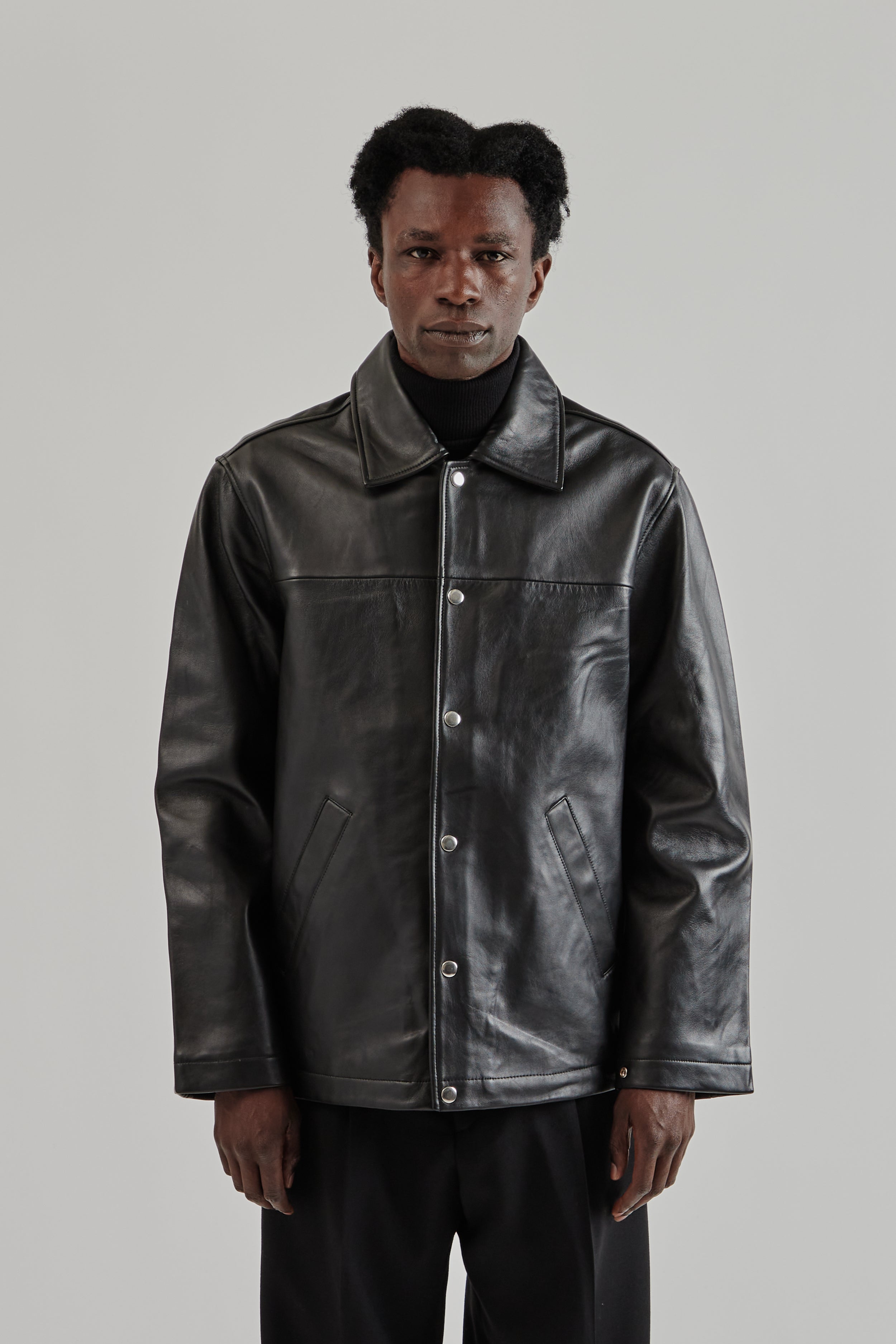 Sunflower Coach Leather Jacket | Garmentory