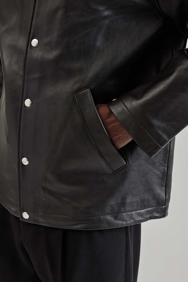 Sunflower Coach Leather Jacket | Garmentory