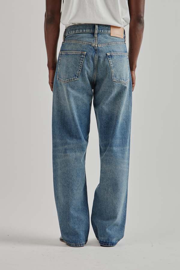 Sunflower Loose Denim Jeans - Dark Blue Vintage