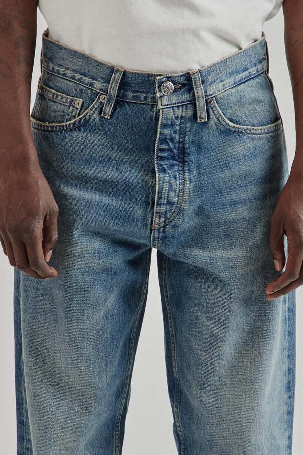 Sunflower Loose Denim Jeans - Dark Blue Vintage