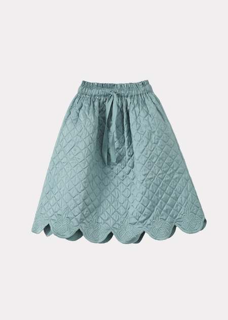 スカート Caramel HEDERA SKIRT GOLD CHECK 8Y Kids Caramel HEDERA SKIRT - GOLD CHECK | Garmentory