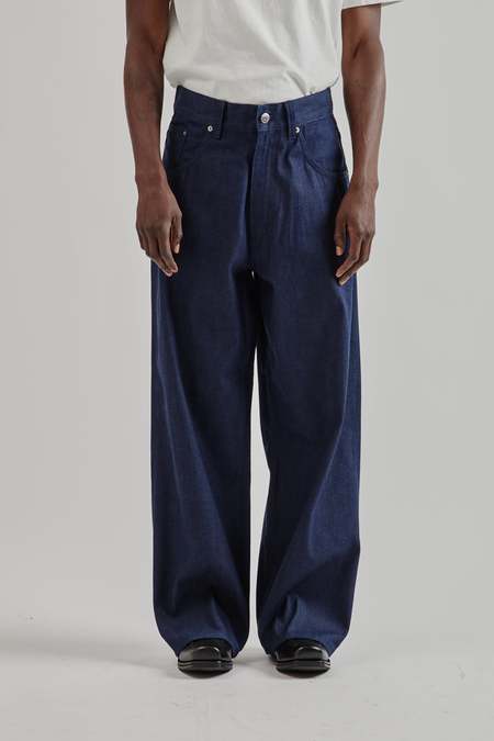 Nigel Cabourn Naval Dungaree (Relaxed) - Black | Garmentory