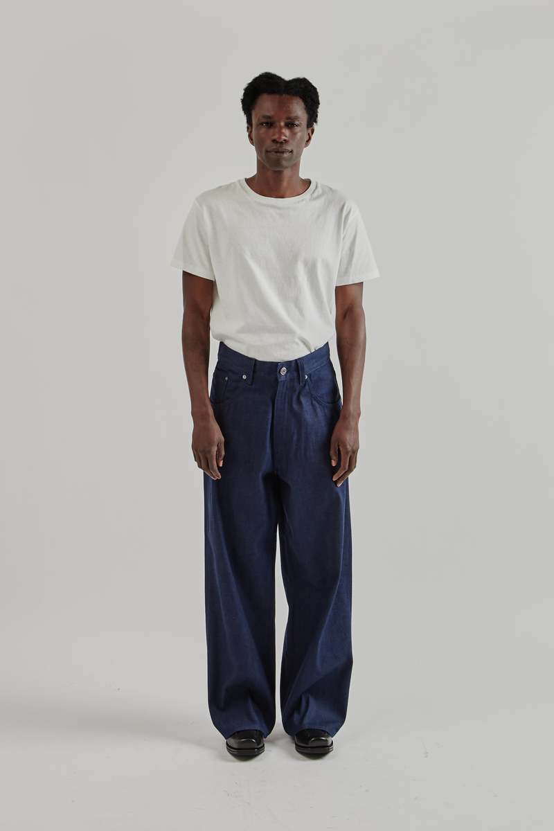 Sunflower Super Wide Cinch Denim Jeans