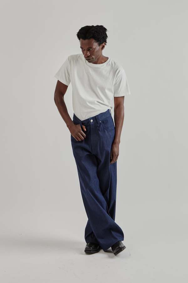 Sunflower Super Wide Cinch Denim Jeans